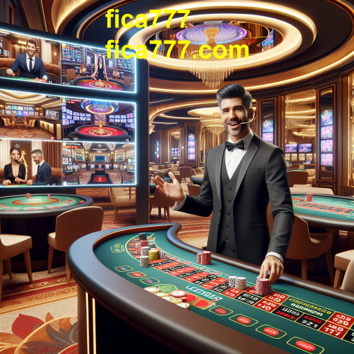 Experimente a Emoção do Cassino Ao Vivo no Fica777